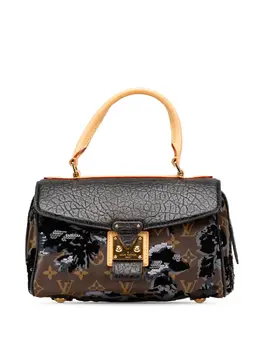 Louis Vuitton Pre-Owned: Сумка с растительным принтом 