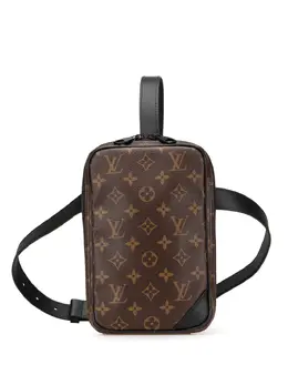 Louis Vuitton Pre-Owned: Чёрная сумка 
