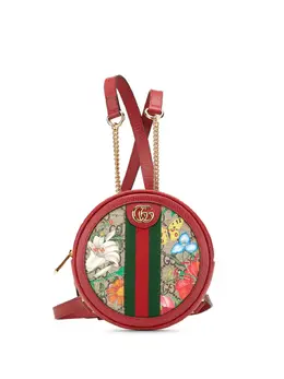 Gucci Pre-Owned: Красный рюкзак 