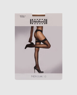 Wolford: Бежевые чулки  Individual 10