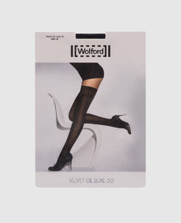 Wolford: Чёрные чулки  Individual 10