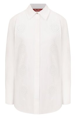 Max Mara Studio: Хлопковая рубашка 