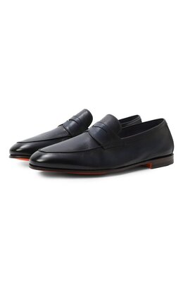 Santoni: Синие туфли  Carlos