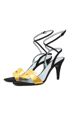 Valentino: Чёрные босоножки 