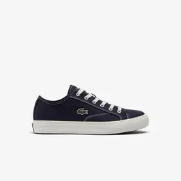 LACOSTE: Синие кеды 
