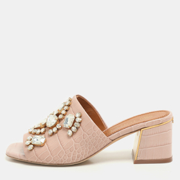 Tory Burch: Розовые сандалии  Martine