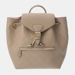 Louis Vuitton: Коричневый рюкзак 