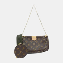 Louis Vuitton: Коричневая сумка  Pochette Accessoires