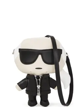 Karl Lagerfeld: Белая сумка через плечо 