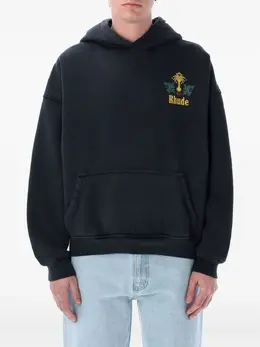 RHUDE: Чёрная толстовка 