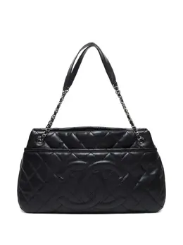 CHANEL Pre-Owned: Чёрная сумка 