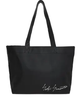 Discord Yohji Yamamoto: Чёрная сумка-шоппер 