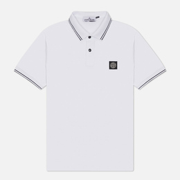 Stone Island: Поло  Compass в полоску