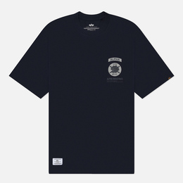 Alpha Industries: Синяя футболка 