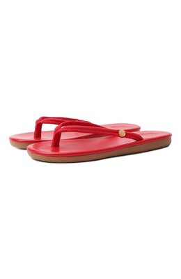 Ancient Greek Sandals: Красные шлёпанцы  Saionara