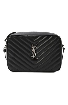 Saint Laurent: Чёрная сумка  Lou Medium