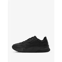 Fila: Чёрные кроссовки 