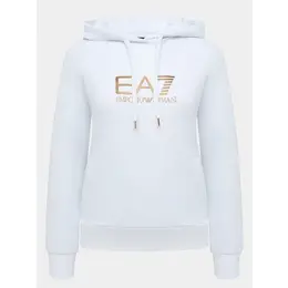 EA7 EMPORIO ARMANI: Белая толстовка 