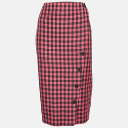 Balenciaga: Розовая юбка 