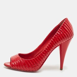 Miu Miu: Красные босоножки 