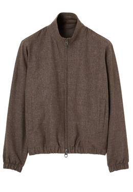 LORO PIANA: Коричневая куртка 