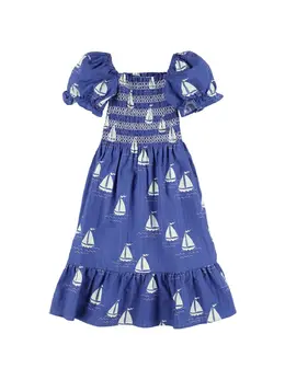 MINI RODINI: Хлопковое платье 