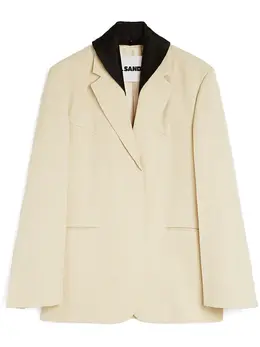 Jil Sander: Однобортный жакет 