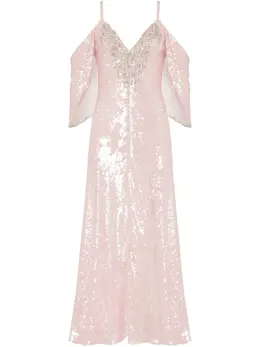 Temperley London: Розовое платье 