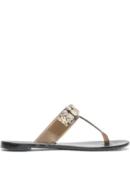 Casadei: Чёрные шлёпанцы  Jelly