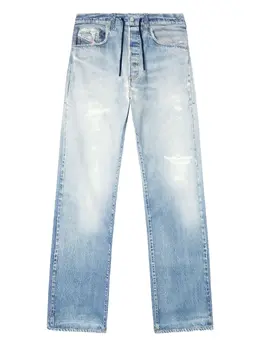 Diesel: Прямые джинсы 