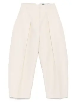 Jacquemus: Светлые брюки 