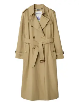 Burberry: Коричневый плащ  Waterloo