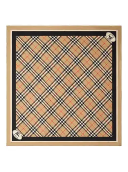 Burberry: Бежевый шарф  Vintage Check
