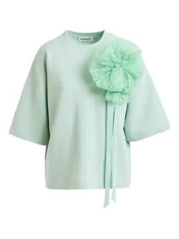 Essentiel Antwerp: Зелёный свитшот 