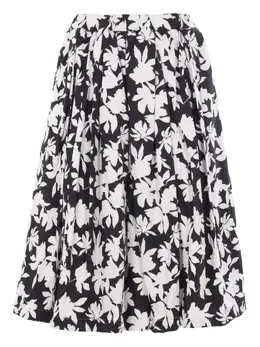 Comme Des Garçons Comme Des Garçons: Юбка с растительным принтом 