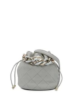 CHANEL Pre-Owned: Двухцветная сумка 