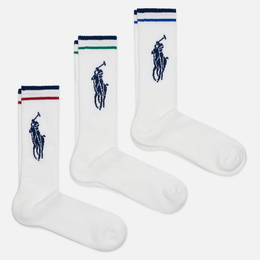 Polo Ralph Lauren: Белые носки 