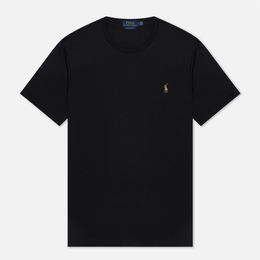 Polo Ralph Lauren: Чёрная футболка 