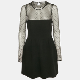 RED Valentino: Чёрное платье 