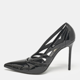 Balenciaga: Чёрные туфли  Cut