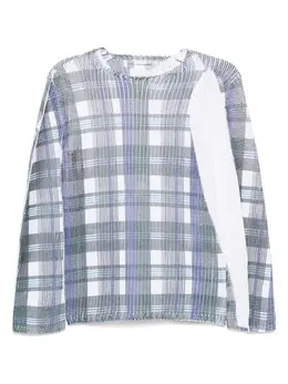 Comme Des Garçons Shirt: Свитер в клетку 