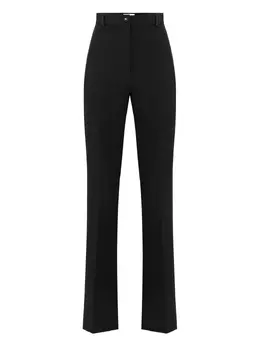 Elisabetta Franchi: Чёрные брюки 