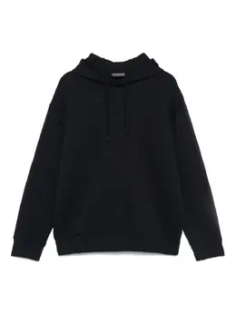Emporio Armani: Голубая толстовка 