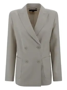 Max Mara: Двубортный жакет 