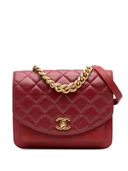 CHANEL Pre-Owned: Красная сумка 