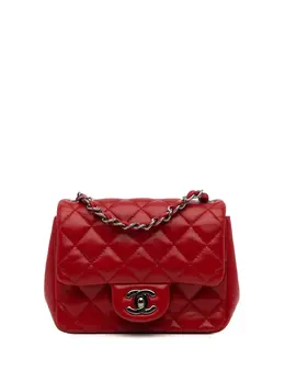 CHANEL Pre-Owned: Красная сумка через плечо 