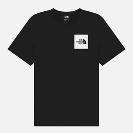 The North Face: Чёрная футболка  Fine