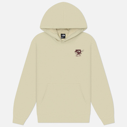 The North Face: Бежевая толстовка  Logo
