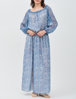 WEEKEND MAX MARA: Голубое платье 