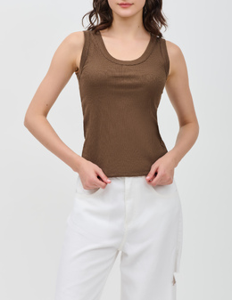 WEEKEND MAX MARA: Коричневі топи 